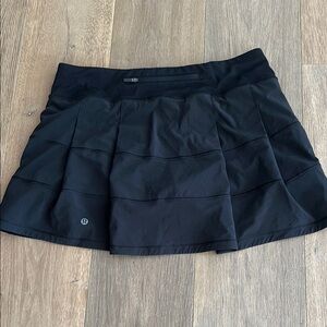 lululemon athletica Black Tiered Skort